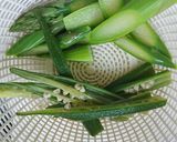 キムチと夏野菜の素麺作り方3写真