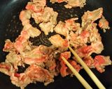 とろとろズッキーニと牛肉(豚)の炒め煮作り方3写真