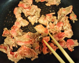 とろとろズッキーニと牛肉(豚)の炒め煮作り方3写真