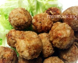 さんま缶DE驚愕の和風おろし肉団子♡作り方14写真