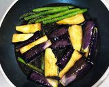 醤油と酢だけでナスの煮浸し作り方4写真