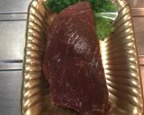 レシピ投稿数100記念ステーキ作り方1写真