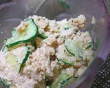 ★我が家の定番★おから＆豆腐のサラダ作り方4写真