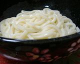 明太子入り❤とろ~りニラ玉あんかけうどん作り方5写真