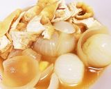 玉ねぎと油揚げの中華風スープ？作り方8写真