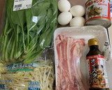 ほうれん草ともやしのオイスターソース炒め作り方1写真