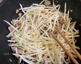 ほうれん草ともやしのオイスターソース炒め作り方6写真