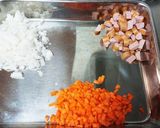 子供に人気☆小松菜カレーチャーハン作り方2写真