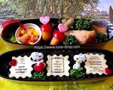 ５月29日　スヌーピー　海苔弁当　詰め方作り方15写真