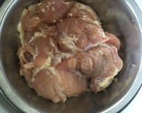 簡単 旨❗️鶏モモ肉の生姜醤油レモン蒸し作り方3写真