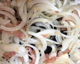 タマネギの甘みを活かしたアマトリチャーナ作り方6写真