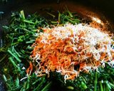 洋風 人参の間引き菜のふりかけ作り方11写真