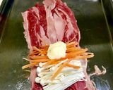 牛肉の野菜巻き☆マヨネーズ入り作り方2写真