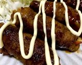 牛肉の野菜巻き☆マヨネーズ入り作り方7写真