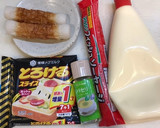 チクワと魚肉ソーセージのマヨチーズ焼き作り方1写真