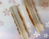 チクワと魚肉ソーセージのマヨチーズ焼き作り方2写真
