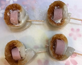 チクワと魚肉ソーセージのマヨチーズ焼き作り方5写真