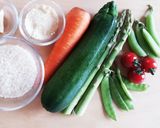 旬野菜のリゾット、無添加本格レシピ、ベジ作り方3写真