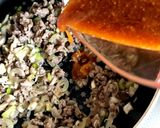 ピリ辛ジャージャー麺の肉味噌作り方1写真