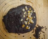チョコとオレンジピールのパン作り方4写真