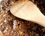 ピリ辛ジャージャー麺の肉味噌作り方2写真
