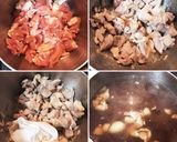 満足ボリューム♡鶏肉とふわふわ卵の蕎麦作り方2写真