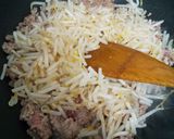 少ないお肉で☆まぜまぜビビンバ風ごはん作り方4写真