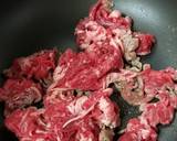 牛肉入り♪ボリュームアップきんぴらごぼう作り方2写真