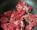 牛肉入り♪ボリュームアップきんぴらごぼう作り方2写真