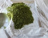 レンジで米粉パン♪抹茶で簡単朝食♪ランチ作り方1写真