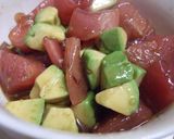 簡単♪アボカドとまぐろ漬け丼✿作り方2写真