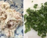 贅沢おかず♡カニと大葉の卵焼き作り方1写真