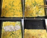 贅沢おかず♡カニと大葉の卵焼き作り方3写真