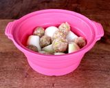簡単!玉ねぎとミートボールのカレー作り方3写真