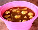 簡単!玉ねぎとミートボールのカレー作り方4写真