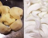 こっくり♡牛肉とじゃがいもの甘辛煮作り方1写真