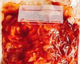 下味冷凍◎作業２つ！豚こまケチャップ作り方1写真