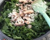 春菊の甘醤油煮作り方2写真