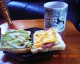 CRISPY❤ベーコン＆アボカドサンド作り方5写真