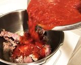 牛すじ肉のラグーのパスタ作り方3写真