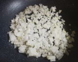明太子のっけ高菜チャーハン作り方5写真