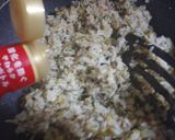 明太子のっけ高菜チャーハン作り方9写真