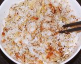 黒すり胡麻のチーズ猫飯（ねこまんま）作り方3写真