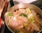 豚汁風の鶏汁〜（・8・）作り方5写真