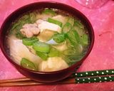 豚汁風の鶏汁〜（・8・）作り方8写真