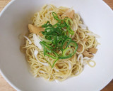 やみつき♪メンマとネギの塩焼きそば作り方5写真