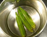 簡単！オクラと蒸し鶏の麻辣和え作り方1写真