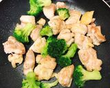 鶏肉とブロッコリーのみぞれ焼き作り方4写真