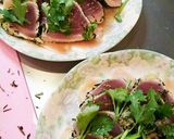 キハダマグロの緑茶炙り焼き作り方9写真