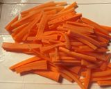 材料4つ★人参のメープルしょう油炒め作り方1写真